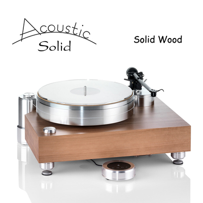 德国实丽SolidWood黑胶唱机