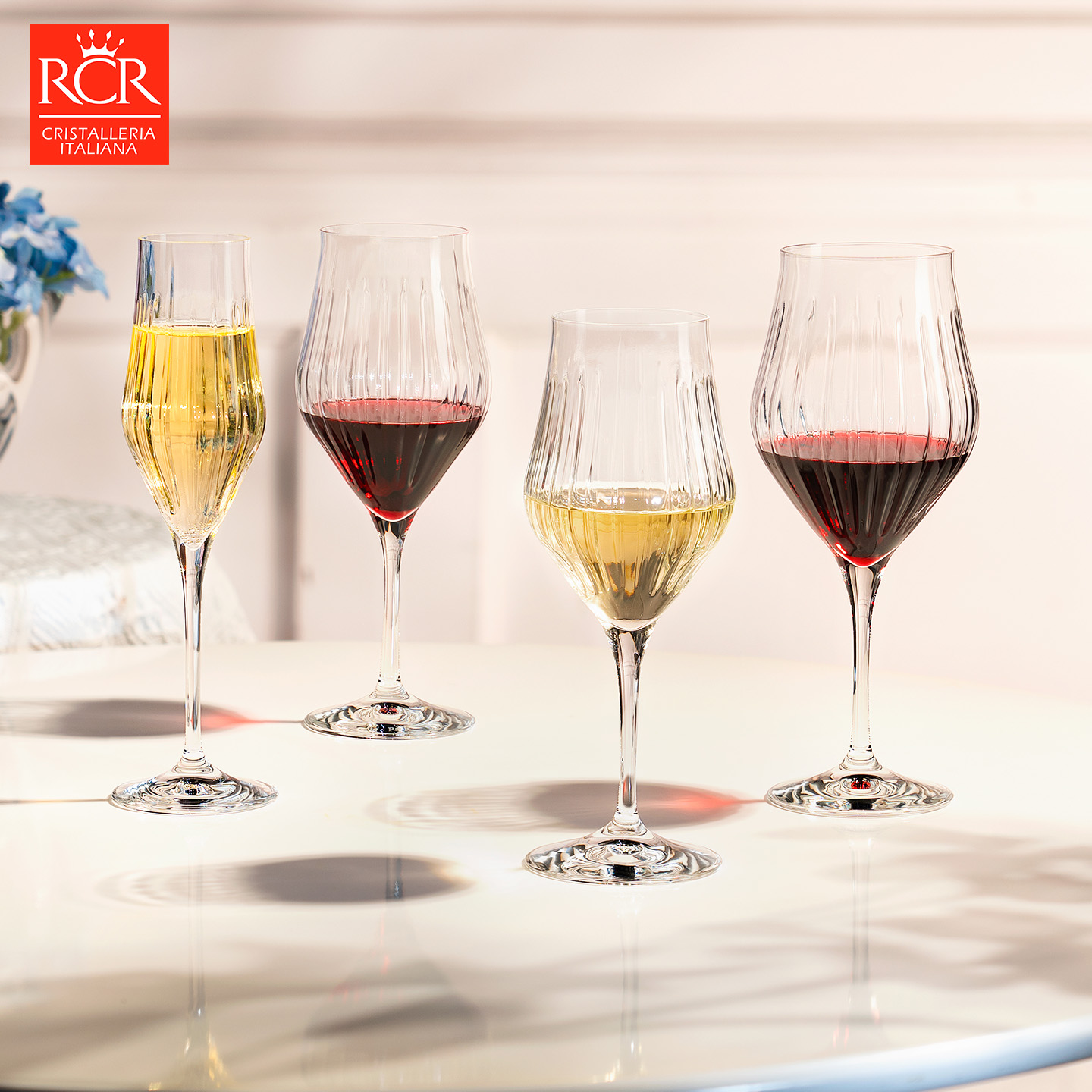 意大利水晶玻璃高脚杯