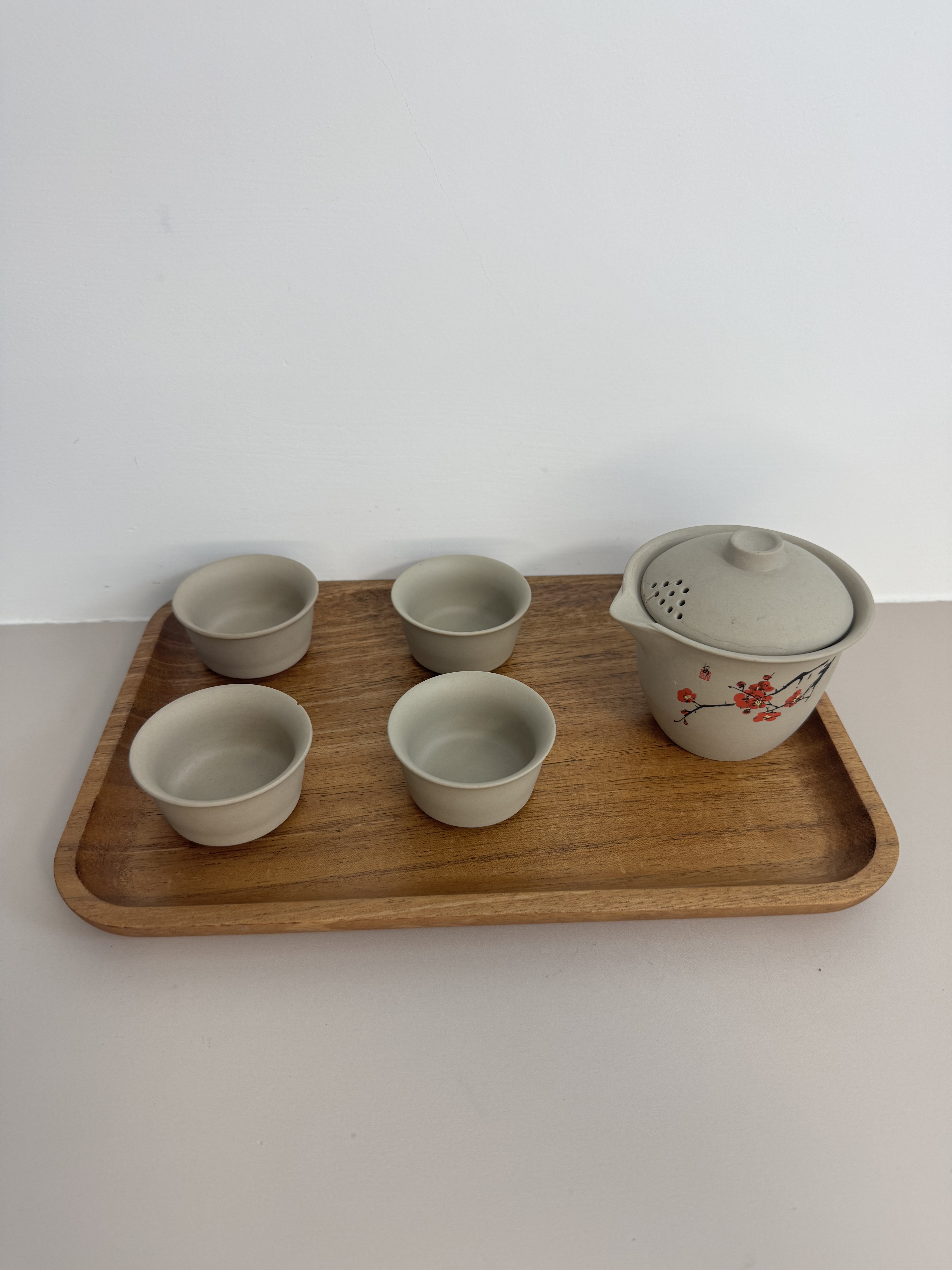 实木胡桃木托盘家用茶盘日式放茶盘