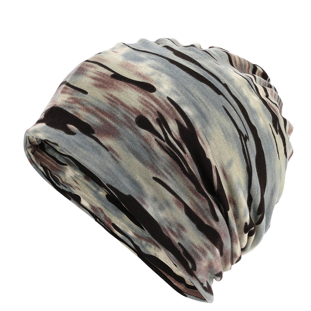 秋季迷彩柔软街头男女包头帽帽子