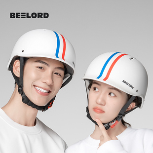 通用复古轻便半盔男士 3C认证电动车头盔女夏季 安全帽电瓶摩托四季