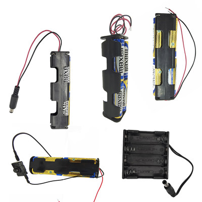 5号电池座四节五号6v电池盒