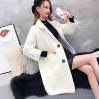 Quần áo mùa thu nữ đầu mùa thu giả nước nhung áo len cardigan 2019 phụ nữ mới thủy triều đầu mùa thu đan áo khoác nữ mùa xuân và mùa thu - Cardigan áo len đôi