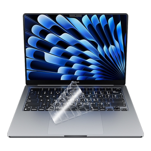 适用macbookpro苹果电脑air13寸键盘膜mac笔记本2025macbook保护贴13.6快捷键14透明2024功能15.3超薄16套M4