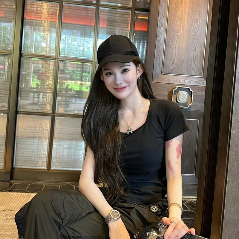女神夏季常规款短袖网红