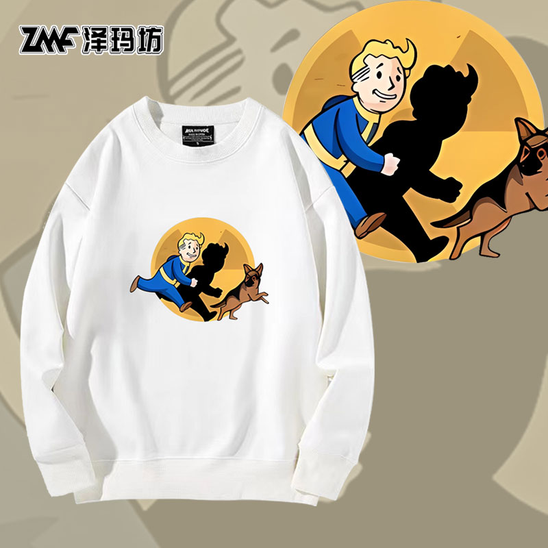 加绒情侣亲子保暖圆领卫衣