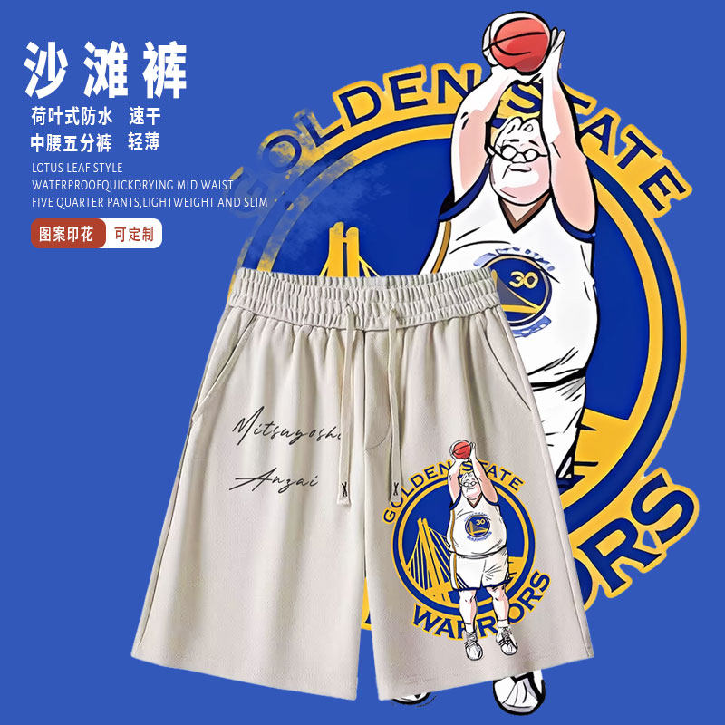 夏日必备沙滩裤休闲白搭