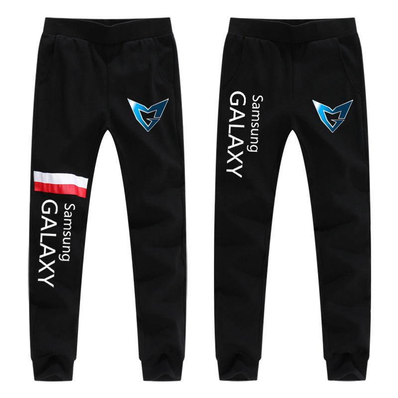 LOL英雄联盟SSG三星战队长裤男大码休闲运动收口小脚裤春秋款卫裤在类目 男装, 休闲裤中 - 来自Buy2taobao.com提供专业的淘宝代购服务