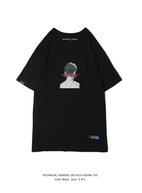 TNPE 2017 SPRING/SUMMER Figure 黑色印花T恤