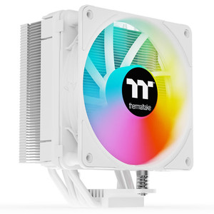 TT钢影400P台式电脑CPU散热器ARGB温控风扇4热管115X 1700 AMD