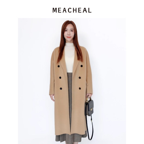 米茜尔羊毛双面呢大衣