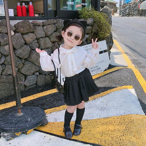 女童洋气半身裙春秋装韩版公主