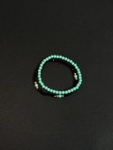 小心袖 口 Vintage中古荧光石叠戴串珠手链小众简约手串男女配饰