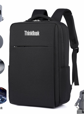 适用于ThinkPad联想ThinkBook16+14+笔记本电脑包16英寸15/16P双肩包14 15.6寸防水Plus17气囊防摔背包17.3寸