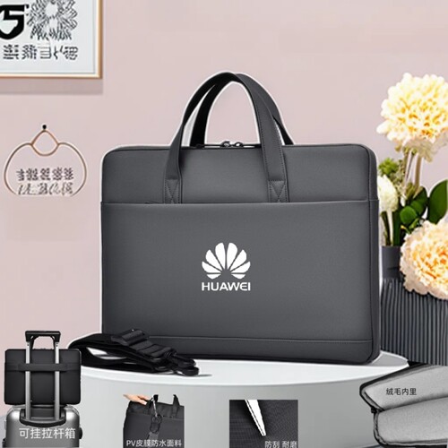 华为笔记本电脑包14寸单肩包防水