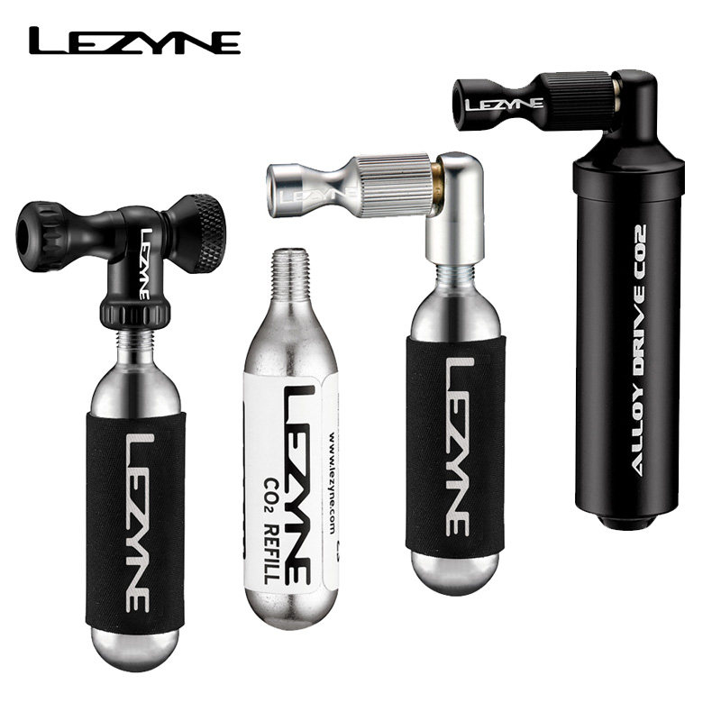 LEZYNE雷音比赛便携快速CO2高压自行车充气瓶气嘴美法嘴骑行装备