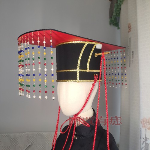 皇帝朝服冕冠玉石十二旒汉服配饰
