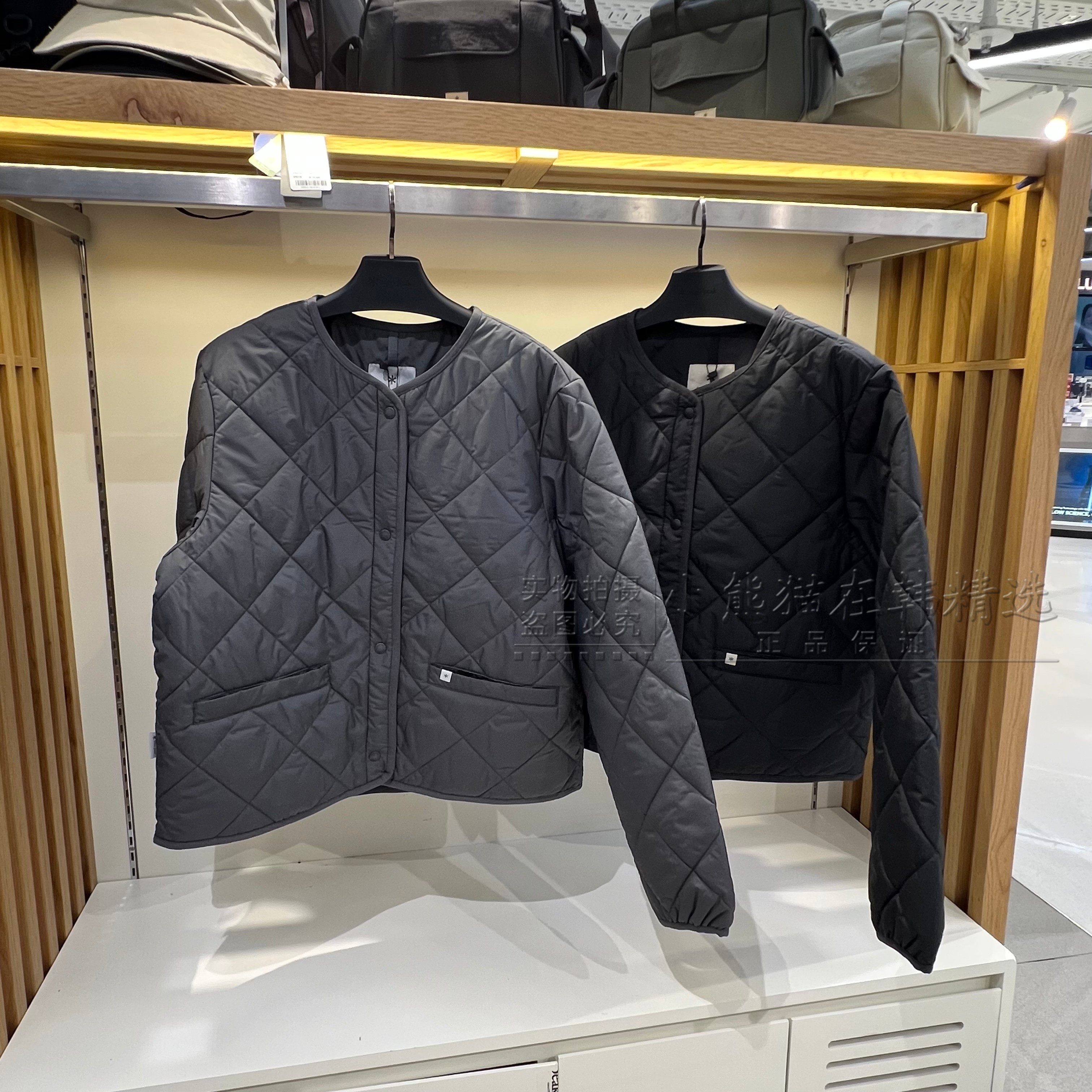 Snowpeak雪峰正品26秋冬款女款百搭圆领轻薄棉服外套S26WWPPJ13图片