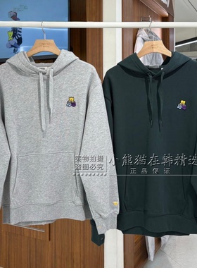 Wacky willy火柴人专柜正品春夏新款刺绣小标连帽卫衣WA2601HD11