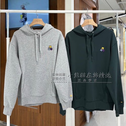 Wacky willy火柴人专柜正品春夏新款刺绣小标连帽卫衣WA2601HD11