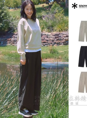 Snowpeak雪峰正品26春夏垂坠松弛感直筒休闲裤S26MWRPT65
