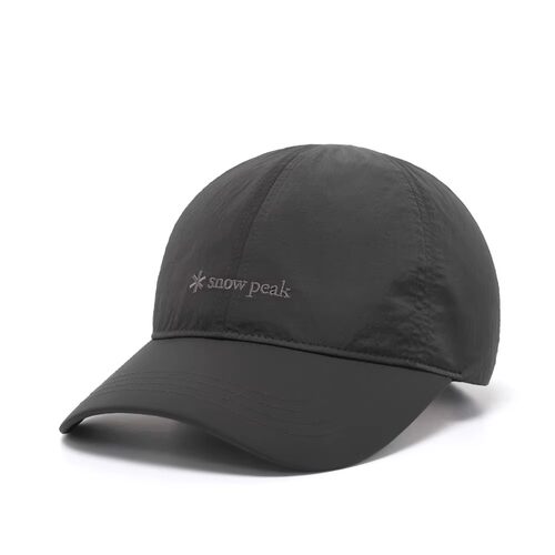 Snowpeak雪峰正品26春夏新款字母刺绣亮面棒球帽鸭舌帽S26MUFBC79