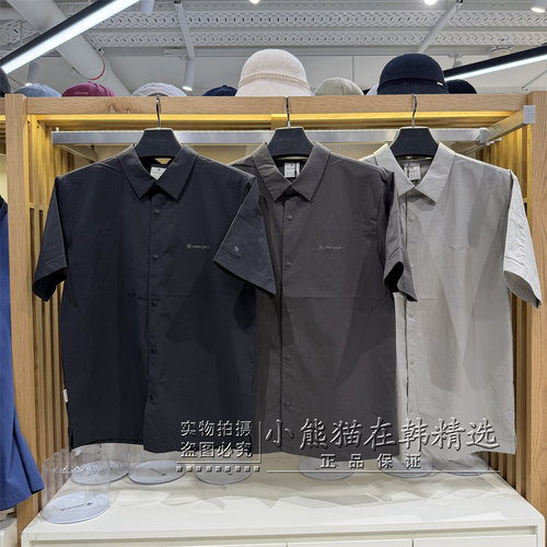 Snowpeak雪峰专柜正品26春夏男款防晒防水速干衬衫S26MMRSH62