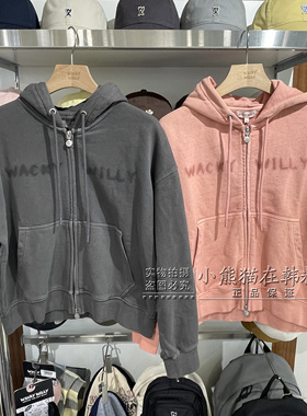 Wacky willy火柴人专柜正品春夏新款复古做旧连帽外套WA2501HZ62