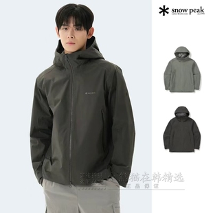 歌尔材质3L三防功能性冲锋衣外套S26ZMPJK04 Snowpeak雪峰正品