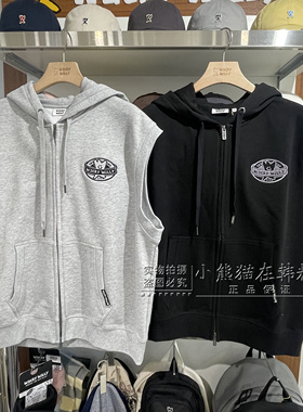 Wacky willy火柴人专柜正品春夏新款无袖连帽背心马夹WA2601HZ13