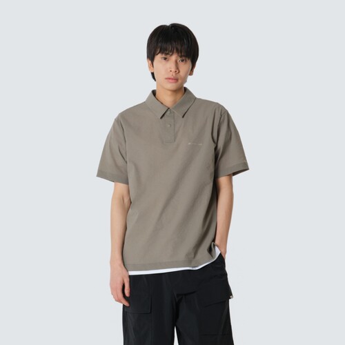 SnowPeak雪峰正品春夏新款经典男款POLO领休闲短袖T恤S26MMFPS72