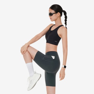 Andar正品春夏新款简约轻量化休闲运动短裤瑜伽裤健身裤AOP4L-10