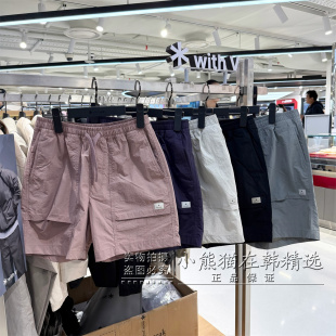 休闲运动风短裤 百搭情侣款 潮S26MULHP64 春夏新款 Snowpeak雪峰正品