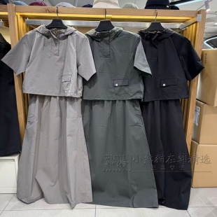 百搭背带裙连衣裙女S26MWROP63 时尚 Snowpeak雪峰专柜正品 春夏新款