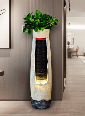 循环流水北欧客厅摆件雾化加湿