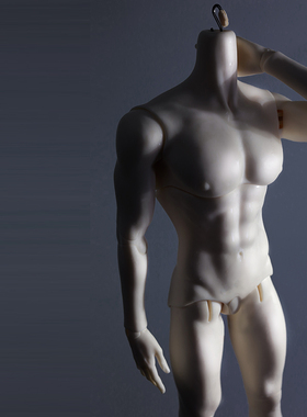 川上述 叔体/天使体/宽肩体 bjd娃娃仿真裸娃素体合集4分身体定制