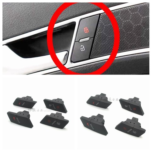 适用A6LC6门锁中控锁开关按键