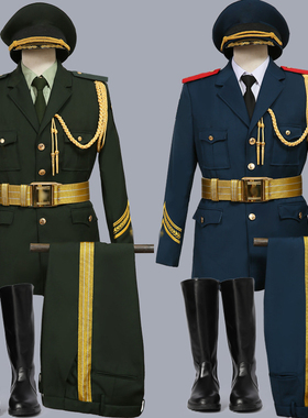 初高中学校仪仗队套装升旗手服装乐队制服合唱舞台装护旗手礼服套