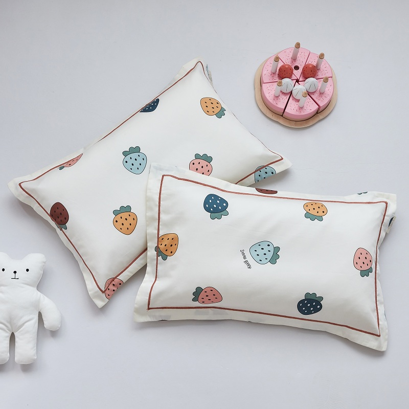 60支精梳长绒棉儿童枕头套单个