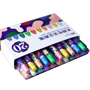 【画笔类】七巧板儿童画板配件  无尘粉笔 +雪绒擦（黑板擦）套装