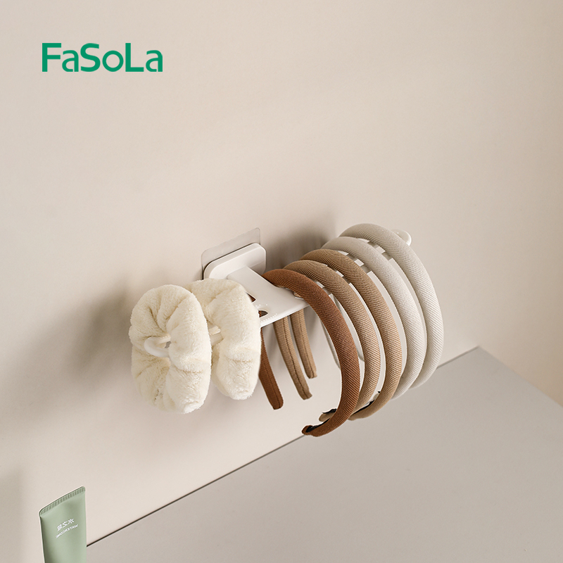 FaSoLa发箍收纳神器发饰壁挂上墙