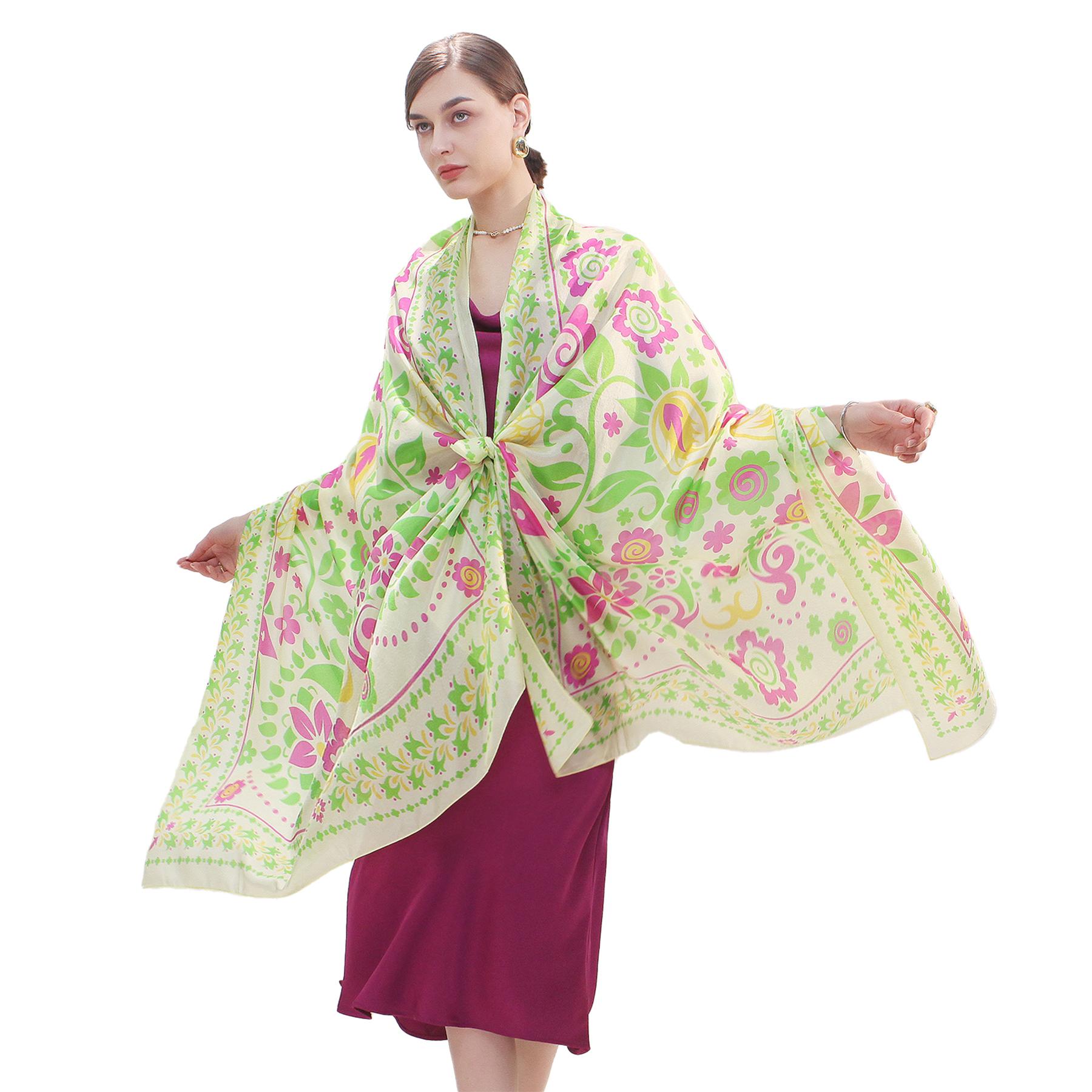 lillypu超漂亮围巾海边度假风