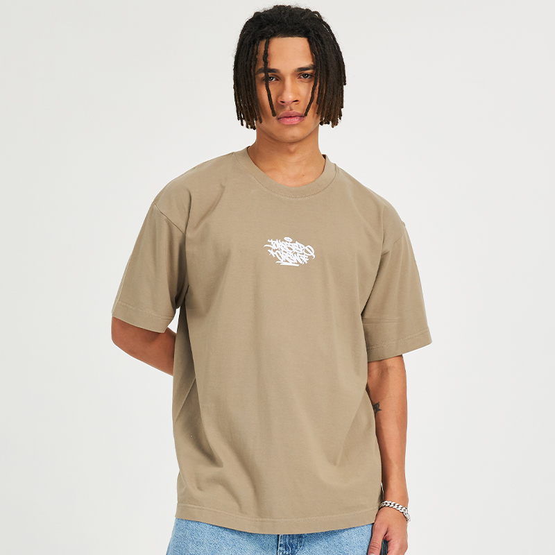 JOKESTER25夏新品270G涂鸦街舞街头美式宽松潮牌情侣短袖T恤男女