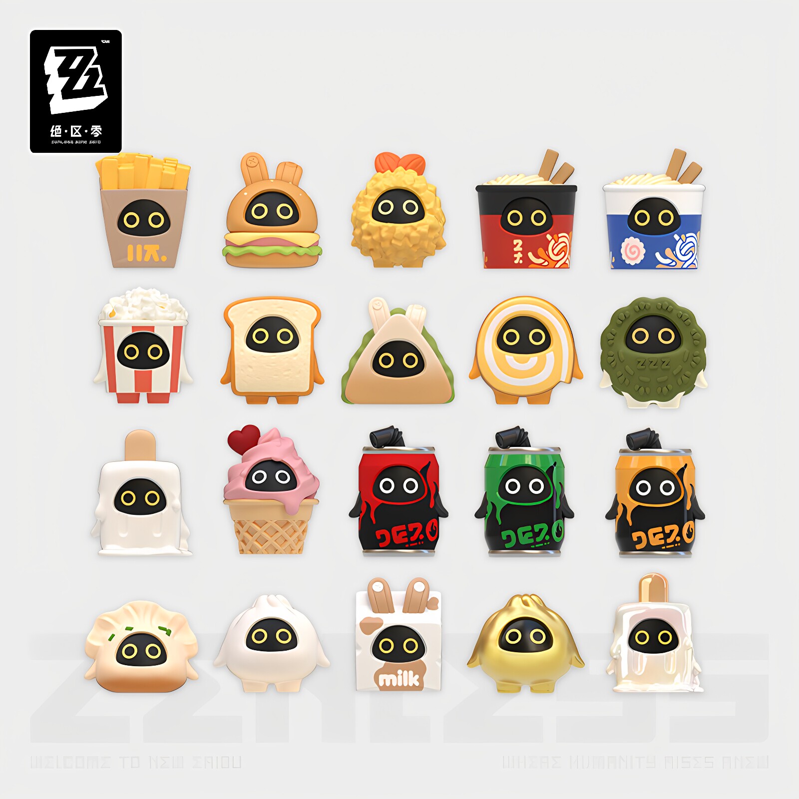 绝区零百味王国系列邦布迷你盲盒