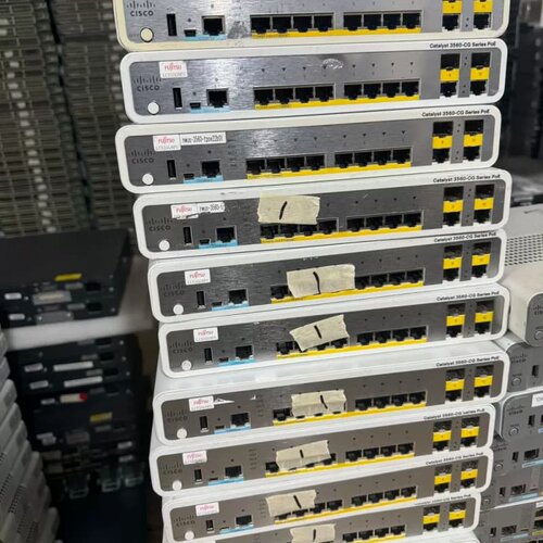 议价带供电三层WS-C3560CG-8PC-S供电交换机。实