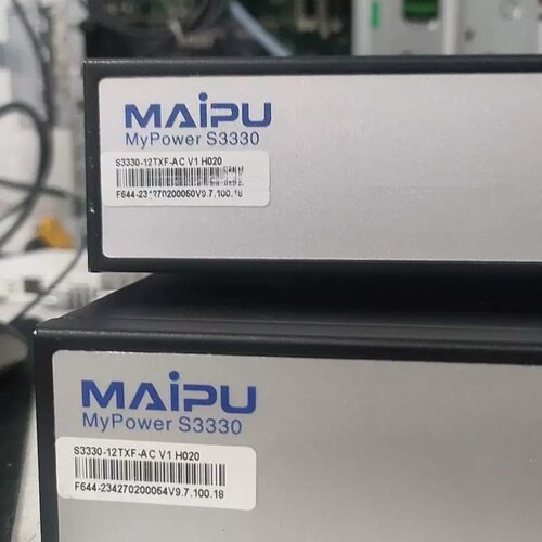 议价MAiPU迈普万兆交换机S3330-12TXF-AC 12口