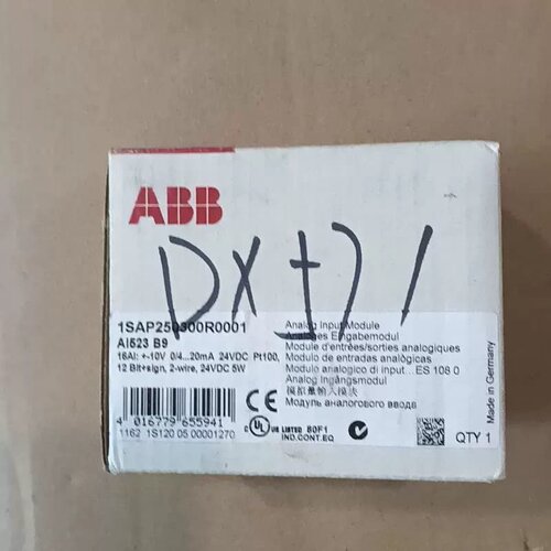 议价模拟量输入模块1SAP250300R0001 16