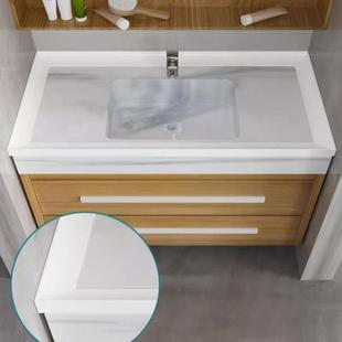 挡水条洗手盆浴室柜缝隙填补条岩板台面收边装饰条陶瓷盆封口贴板