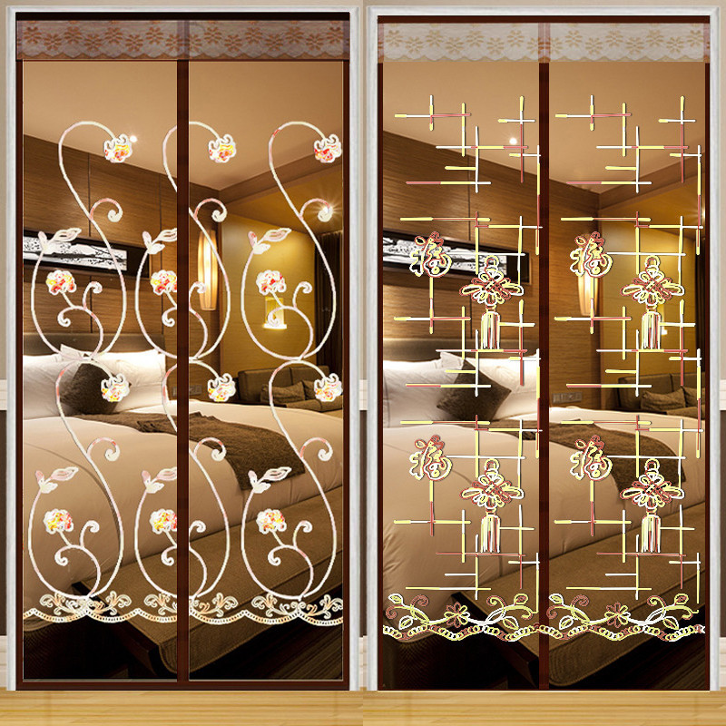 防蚊门帘c魔术贴夏季纱窗家用卧室隔断纱门防蝇帘子磁吸免打孔网,居家日用,纱窗/纱门,淘宝优惠券,粉丝福利购,淘宝优惠卷