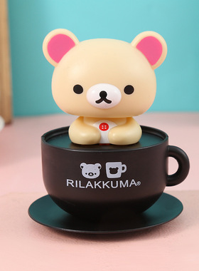 轻松熊点头可爱创意装饰品